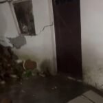 बारिश से पुश्ता ढहा, चार-पांच मकान क्षतिग्रस्त; डीएम रात को ही मौके पर पहुंचे